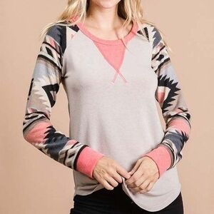 Love Kuza Cabincore Long Sleeve Top